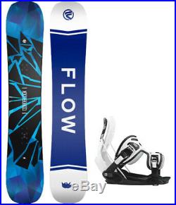 2020 FLOW Burst 162cm WIDE Snowboard+Alpha Stormtrooper LTD Bindings NEW UPDATED