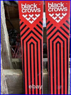 2021 180.4 cm Black Crows Camox skis + Salomon Warden 11 MNC bindings