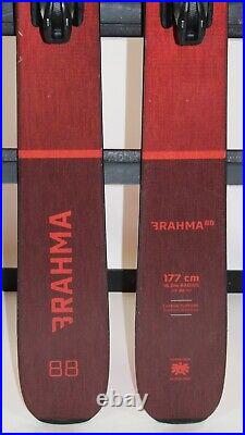 2021 Blizzard Brahma 88, 177cm Used Demo Skis, Marker Bindings PHANTOM #215375