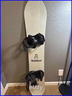 2022 Bataleon Chaser 155 Snowboard + Matching Chaser Bindings (L) Lightly Used