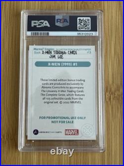 2022 Jim Lee Uncanny X-Men Bonus Card Complete Set All PSA 10 GEM MINT RARE