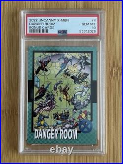 2022 Jim Lee Uncanny X-Men Bonus Card Complete Set All PSA 10 GEM MINT RARE