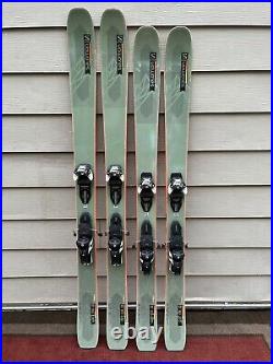 2022 Salomon QST 106 Skis with Warden 13 Bindings GOOD CONDITION