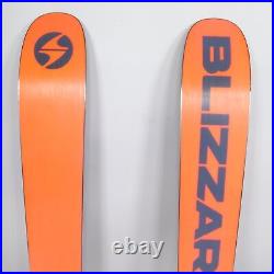 2024 Blizzard Hustle 11 Skis 188cm Powder Big Mountain AT Black/Orange 2024 Blizzard Hustle 11 Skis 188cm Powder Big Mountain AT Black/Orange