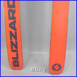 2024 Blizzard Hustle 11 Skis 188cm Powder Big Mountain AT Black/Orange 2024 Blizzard Hustle 11 Skis 188cm Powder Big Mountain AT Black/Orange