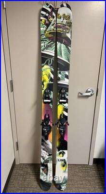 2024 Line Bacon 108 Skis With Salomon Bindings