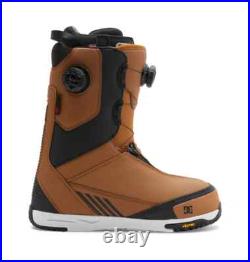 2025 NIB Mens DC Transcend BOA Snowboard Boots $430 8 wheat black all-mountain