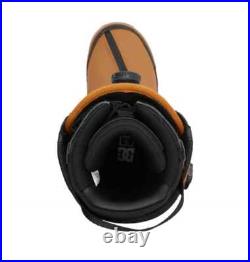 2025 NIB Mens DC Transcend BOA Snowboard Boots $430 8 wheat black all-mountain