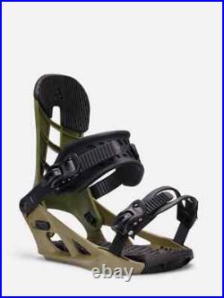 2025 NIB Mens K2 Sonic Snowboard Bindings $180 M moss green all mountain 2025 NIB Mens K2 Sonic Snowboard Bindings $180 M moss green all mountain