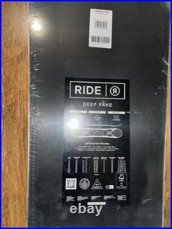 2025 Ride Deep Fake 155 (new) Men's Snowboard