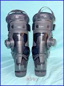 2027 New! ATOMIC Hawx Ultra 100 Dual BOA Alpine SKI BOOTS 26.5 GW Grip Walk