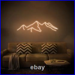 20x6 Mountain Flex LED Neon Sign Light Party Shop Show Man Cave Acrylic Décor