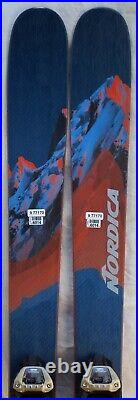21-22 Nordica Enforcer 100 Used Men's Demo Skis with Bindings Size 186cm #977170