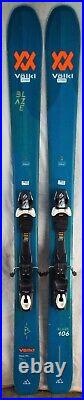 21-22 Volkl Blaze 106 Used Men's Demo Skis withBindings Size 172cm #977976