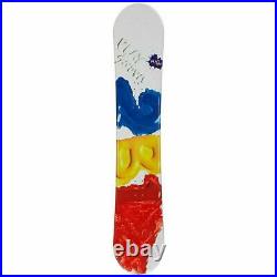 $300 154cm Play 2B1 Red Camber Snowboard + Burton Decal NEW k2-155-RMT20