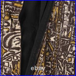 60s All-over print mountain cotton parka, men's XL, vintage /eaa441358