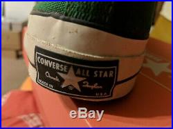 '70's Converse All Star Chuck Taylor Low Top USA Size 17 Sneakers NEWith MINT