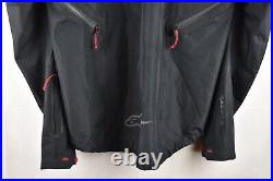 ALPINE STARS Black Windbreaker Jacket size M Mens All Mountain 2 Waterproof