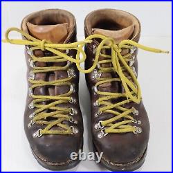 ASOLO YUKON Italian-made Classic All Leather Mountaineering Boots Men's US 8