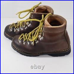 ASOLO YUKON Italian-made Classic All Leather Mountaineering Boots Men's US 8