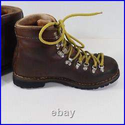 ASOLO YUKON Italian-made Classic All Leather Mountaineering Boots Men's US 8