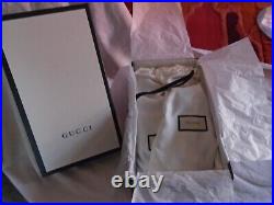 AUTHENTIC MINT Once Worn GUCCI Suede MENS Size 10 ALL ORIGINAL PACKAGING