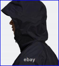 Adidas Five Ten All Mountain RAIN. RDY Jacket Men's Size M Black GJ8423 NEW
