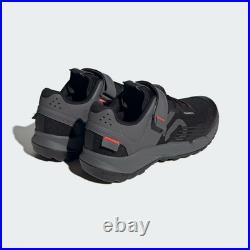 Adidas Five Ten Trailcross Clip-In MTB Shoe (Core Black/Grey Three/Red, 9.5)