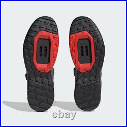 Adidas Five Ten Trailcross Clip-In MTB Shoe (Core Black/Grey Three/Red, 9.5)