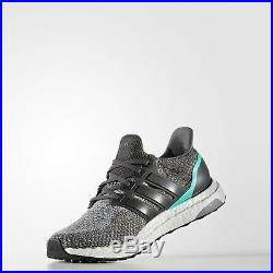 Adidas Ultra Boost Mens Grey Shock Mint Running Shoes Trainers AQ5931 ALL Sizes