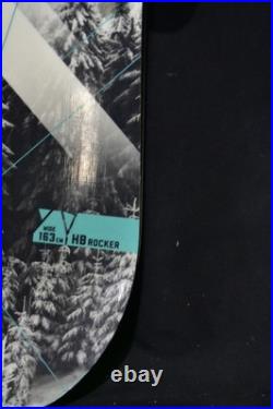 Alibi Motive Snowboard Size 163w CM With Burton Large Bindings