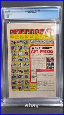 Amazing Spider-Man #166 CGC 9.0? White Pages! Lizard/Stegron Case #4649151