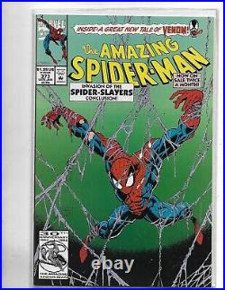 Amazing Spider-Man #373, 1993, 9.8, NM/MINT, Stan Lee, Black Cat, Spider-Slayers