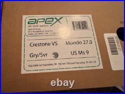 Apex Crestone Ski Boots Mondo 27.0 Men's 9 New In Box Performance Boots