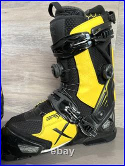 Apex MC-X All Mountain Walkable Double Boa Ski Boots Sz 27 Mondopoint