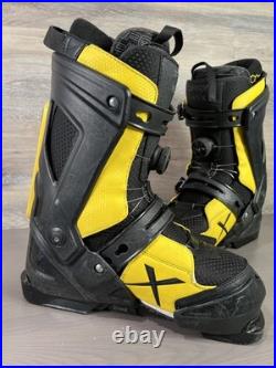 Apex MC-X All Mountain Walkable Double Boa Ski Boots Sz 27 Mondopoint