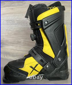 Apex MC-X All Mountain Walkable Double Boa Ski Boots Sz 27 Mondopoint
