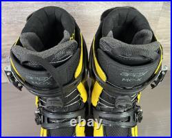 Apex MC-X All Mountain Walkable Double Boa Ski Boots Sz 27 Mondopoint