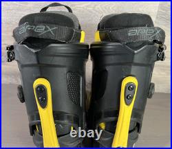 Apex MC-X All Mountain Walkable Double Boa Ski Boots Sz 27 Mondopoint