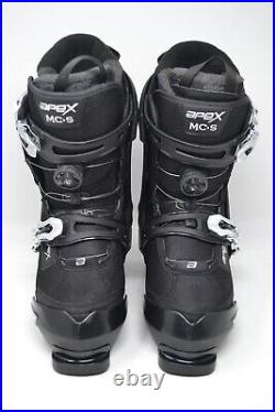 Apex Ski boots MC-S All Mountain Sport Size 26 Black For Both SKI & Snowboarding