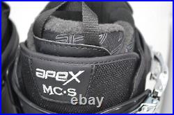 Apex Ski boots MC-S All Mountain Sport Size 26 Black For Both SKI & Snowboarding