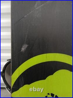 Arbor A Frame 158cm Snowboard Rossignal Battle Bindings Mens Sz Large