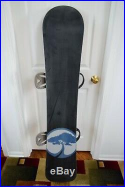 Arbor A-frame Snowboard Size 154 CM With Burton Large Binding