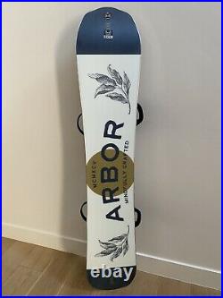 Arbor Element Camber Snowboard With Arbor Hemlock Bindings