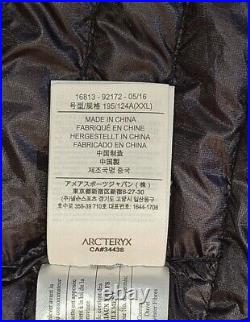 Arc'teryx Black Cerium SL Vest Men's XXL Super Rare Mint Fast Shipping