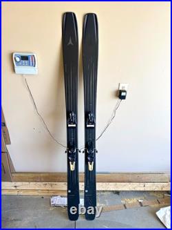 Atomic Maverick 105 CTI 185cm All-Mountain Skis 105mm with Bindings Black