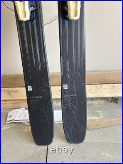 Atomic Maverick 105 CTI 185cm All-Mountain Skis 105mm with Bindings Black