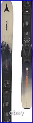 Atomic Maverick 84 R Men's All-Mountain Skis, Grey/Black, 144cm with E M 10 GW Bla