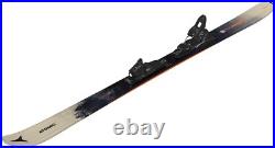 Atomic Maverick 84 R Men's All-Mountain Skis, Grey/Black, 144cm with E M 10 GW Bla