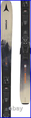 Atomic Maverick 84 R Men's All-Mountain Skis, Grey/Black, 162cm with E M 10 GW Bla